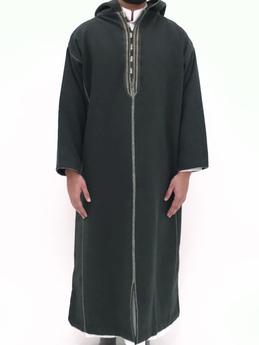 Premium Forest Green Djellaba