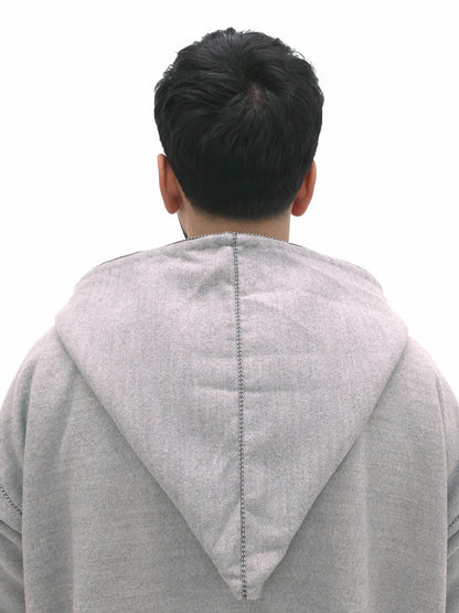 Premium Heather Gray Djellaba