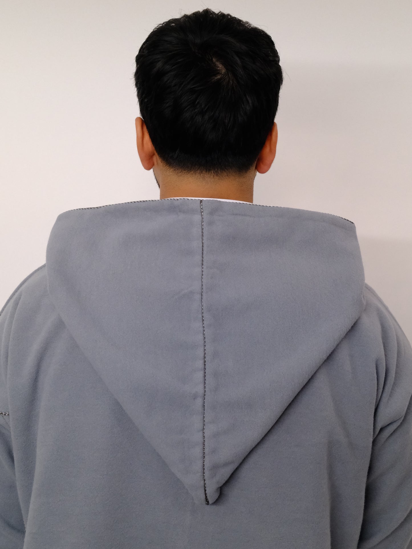 Premium Platinum Gray Djellaba