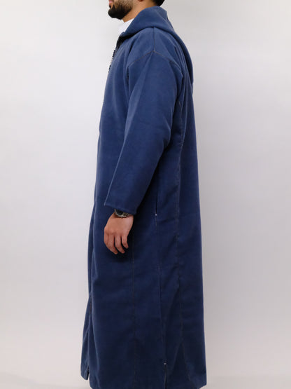 Premium Sapphire Blue Djellaba