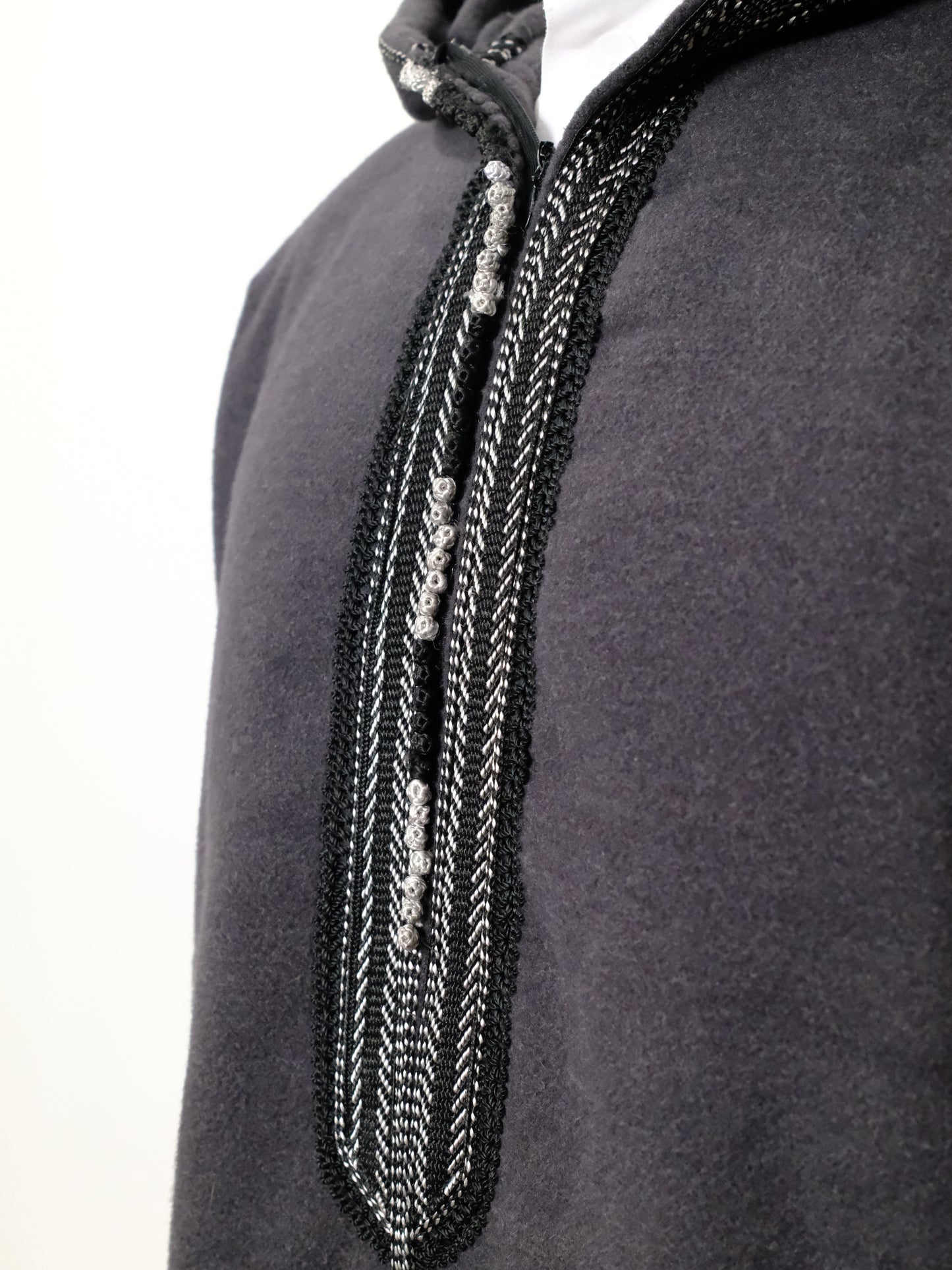 Premium Charcoal Djellaba