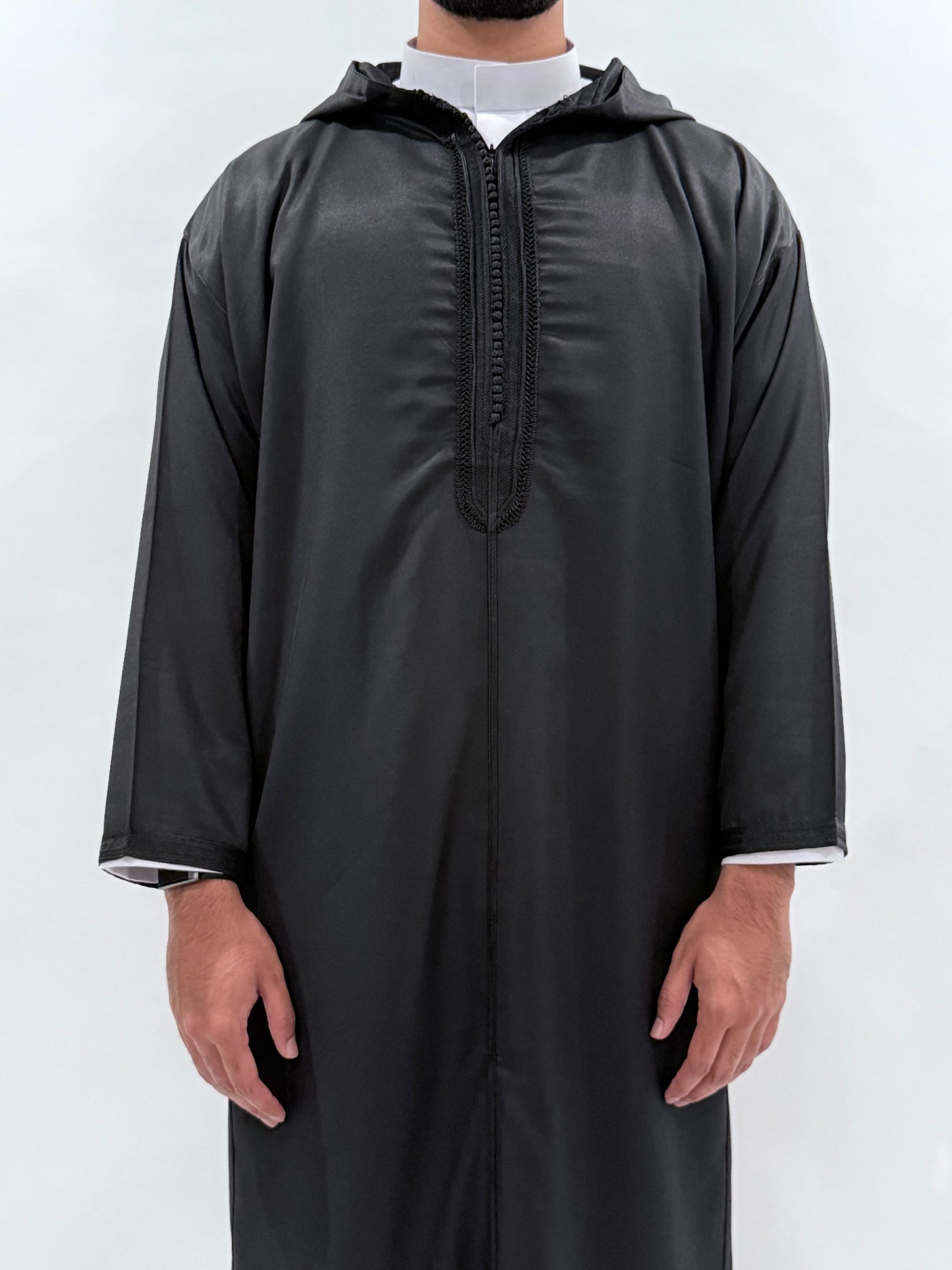 Black Premium Lightweight Djellaba
