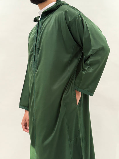 Green Premium Lightweight Djellaba