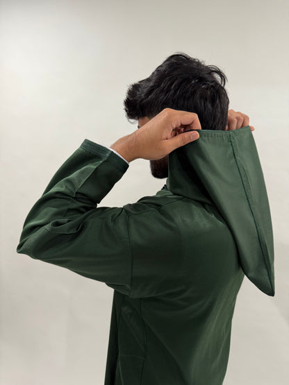 Green Premium Lightweight Djellaba
